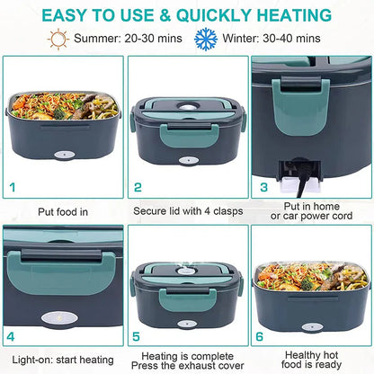 🍱 EasyHeat Portable Lunch Warmer