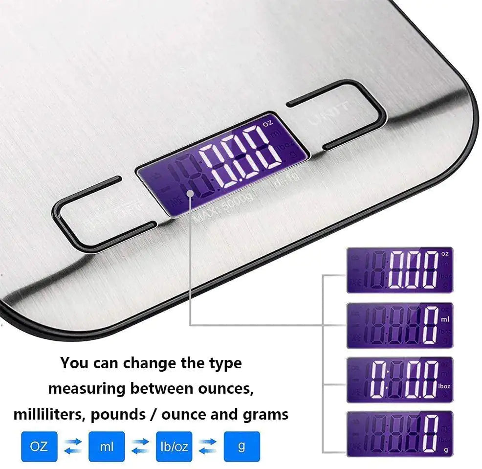 🔢 Digital Kitchen Scale